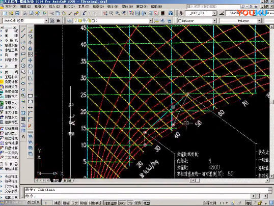 建筑暖通设计视频教程_焓湿图上的空气处理过程-2