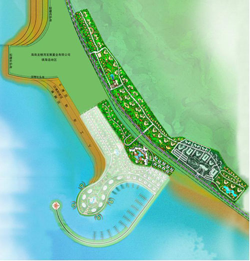 海南龙栖湾一线海景公寓规划项目