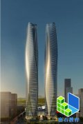 行业资讯-广西首个“双子塔”地标建筑 预计3年半后落成