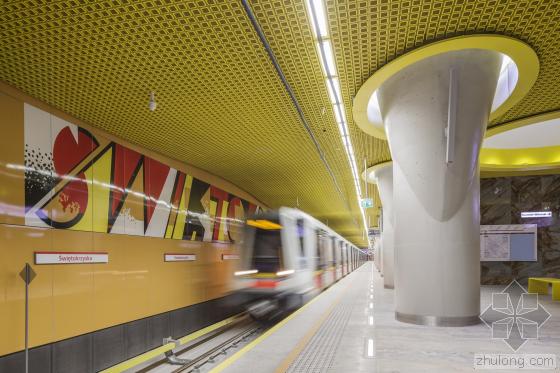 波兰华沙地铁二号线内部实景图-波兰华沙地铁二号线第11张图片